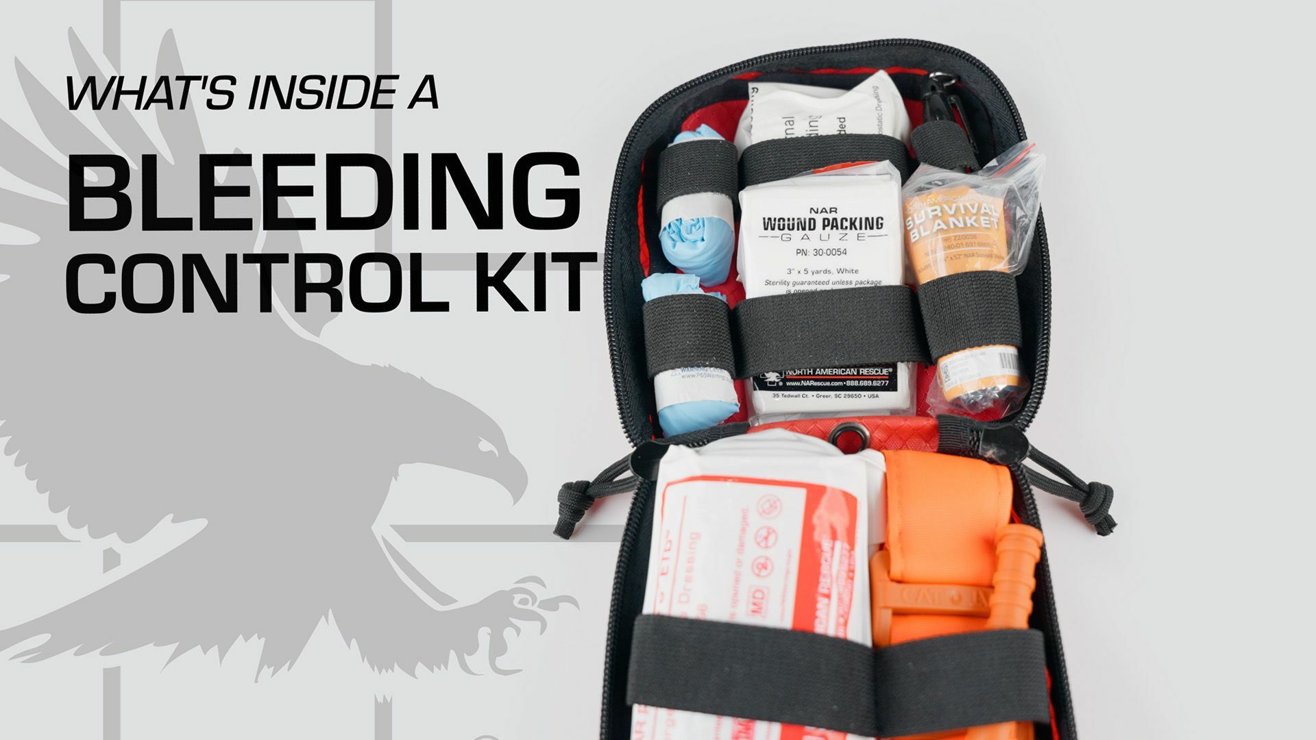 What's inside a Bleeding Control Kit?