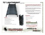 T3 Lightweight Assault Litter Product Information Sheet