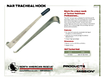 NAR Tracheal Hook Product Information Sheet