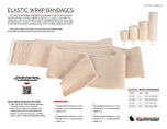 Elastic Wrap Bandages - Product Information Sheet