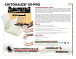 ChitoGauze Product Information Sheet