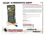 Celox-A Hemostatic Agent Product Information Sheet