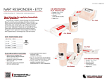 Responder Emergency Trauma Dressings - Product Information Sheet