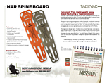 Spine Board Product Information Sheet