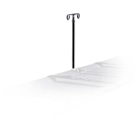 Adjustable IV Pole
