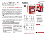 Public Access Bleeding Control Stations - Clear - Product Information Sheet