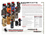 Black Gen 7 C-A-T® with Rigid Case - Product Information Sheet