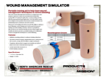 NAR Wound Management Simulator - Product Information Sheet