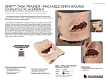 SMRT Task Trainer - Packable Open Wound (Versatile Placement)