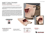 SMRT Task Trainer - Open Wound - Product Information Sheet