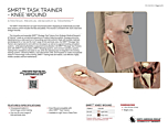 SMRT Task Trainer - Knee Wound - Product Information Sheet