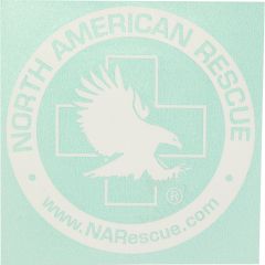 5 Inch NAR Eagle Decal - White