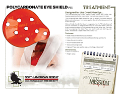 Polycarbonate Eye Shield Product Information Sheet