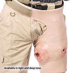 SMRT Task Trainer - Thigh with Gunshot Wound