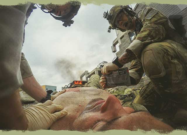 Photo of military rescue